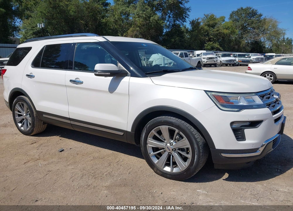2018 FORD EXPLORER LIMITED VIN: 1FM5K7F88JGC13787