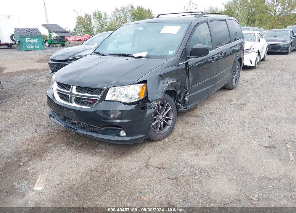2017 DODGE GRAND CARAVAN SXT VIN: 2C4RDGCG2HR858763