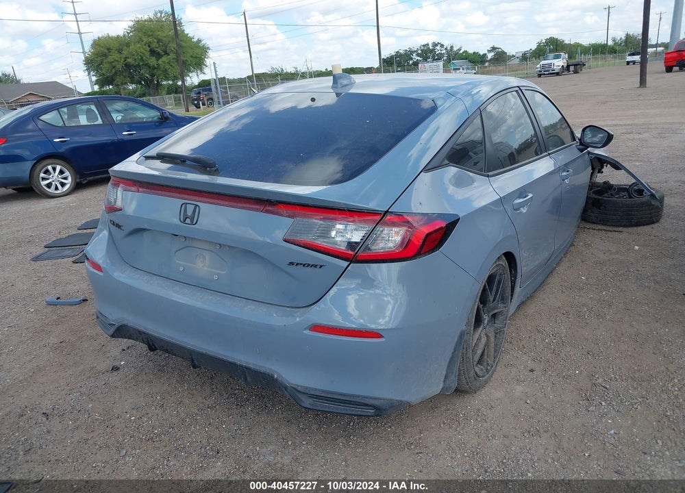 2022 HONDA CIVIC SPORT VIN: 19XFL2H85NE005703