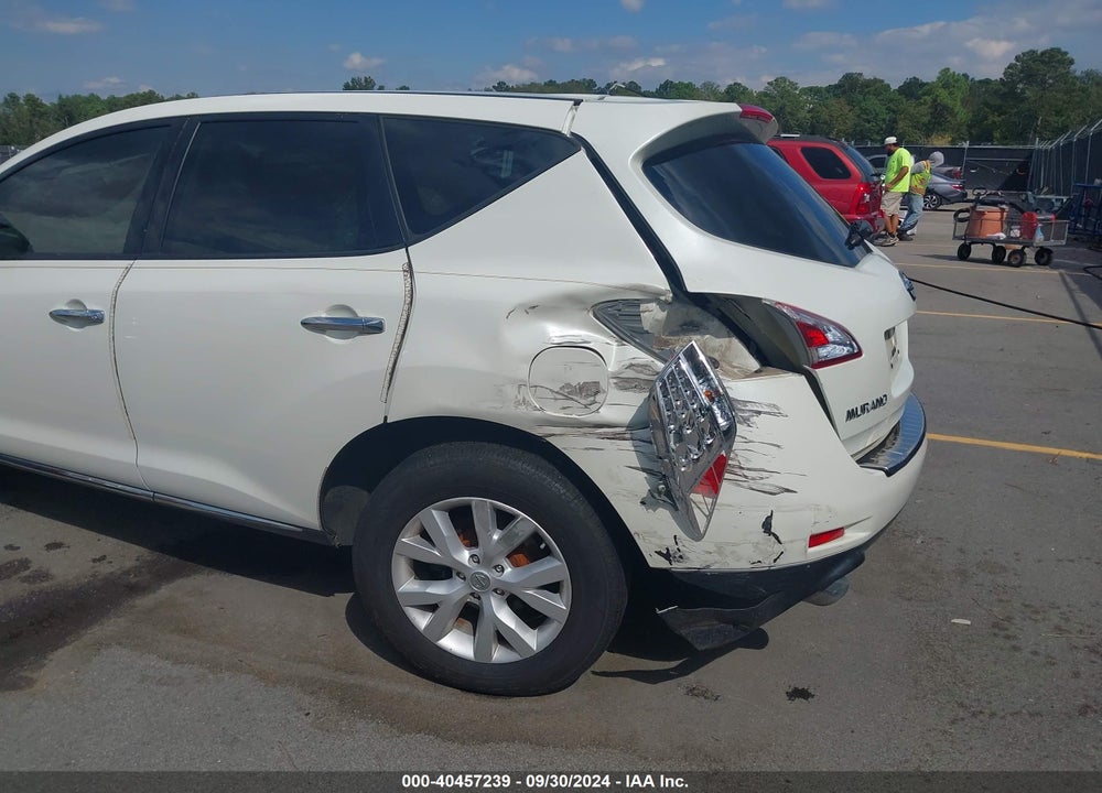 2011 NISSAN MURANO S VIN: JN8AZ1MW3BW174406