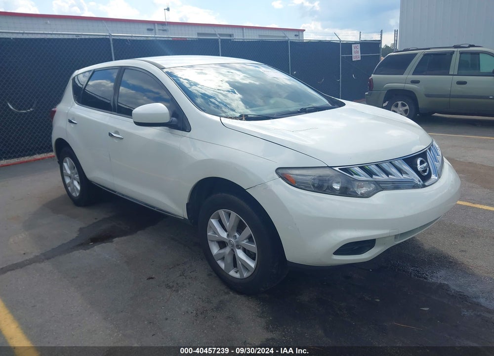 2011 NISSAN MURANO S VIN: JN8AZ1MW3BW174406
