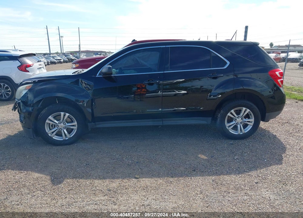 2016 CHEVROLET EQUINOX LS VIN: 2GNALBEKXG1163018