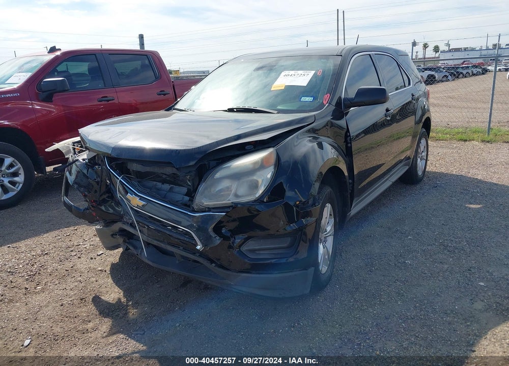2016 CHEVROLET EQUINOX LS VIN: 2GNALBEKXG1163018