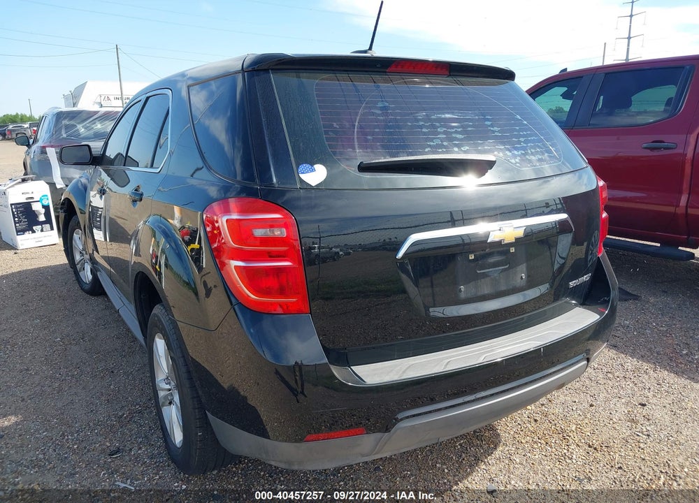 2016 CHEVROLET EQUINOX LS VIN: 2GNALBEKXG1163018
