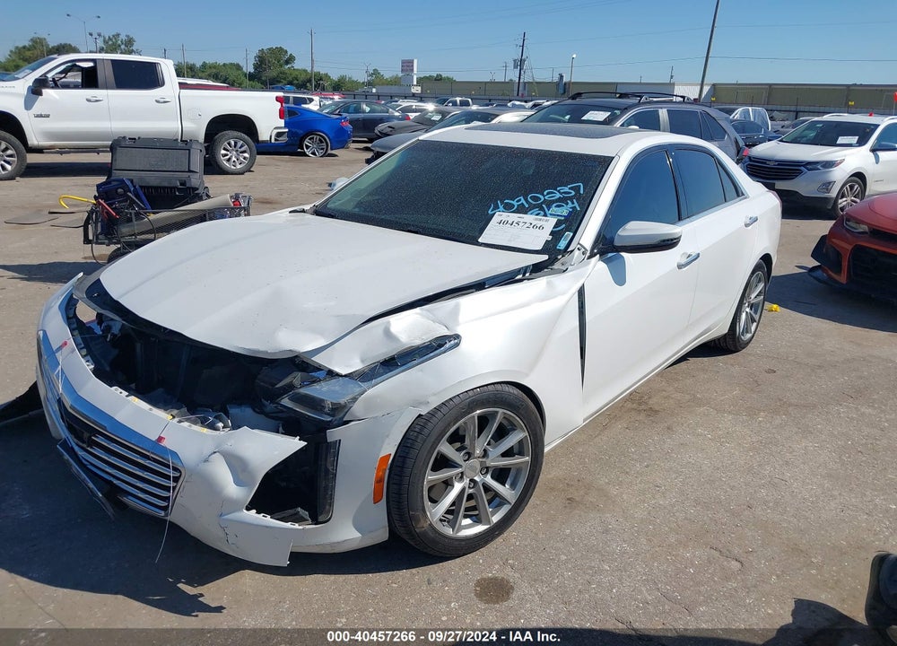 2019 CADILLAC CTS LUXURY VIN: 1G6AR5SX6K0146412