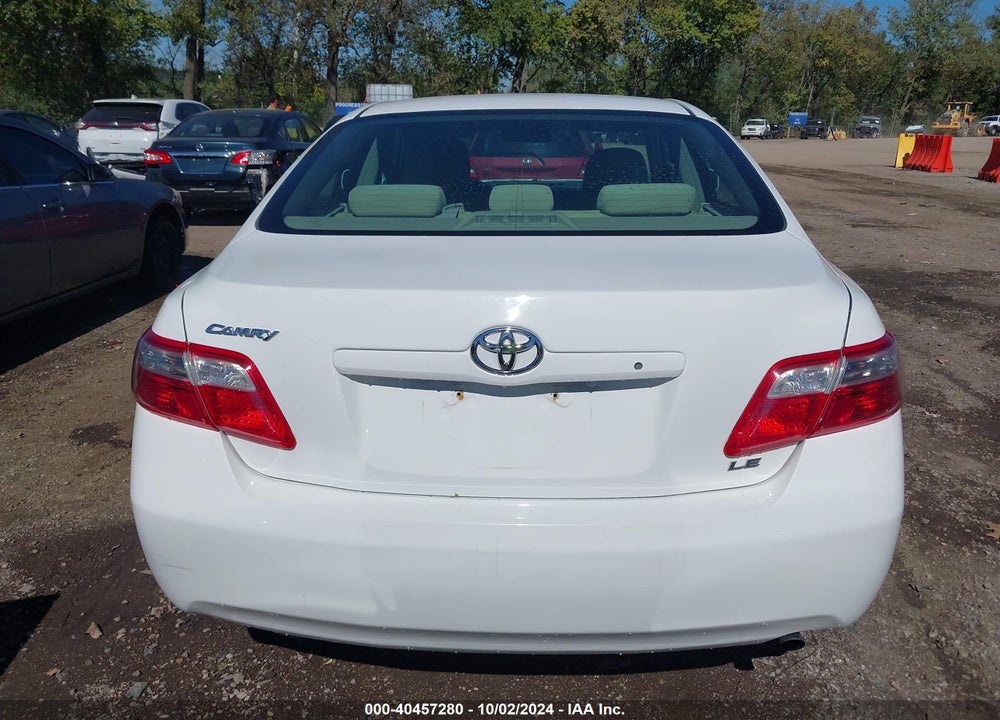 2008 TOYOTA CAMRY LE VIN: 4T1BE46K58U754053