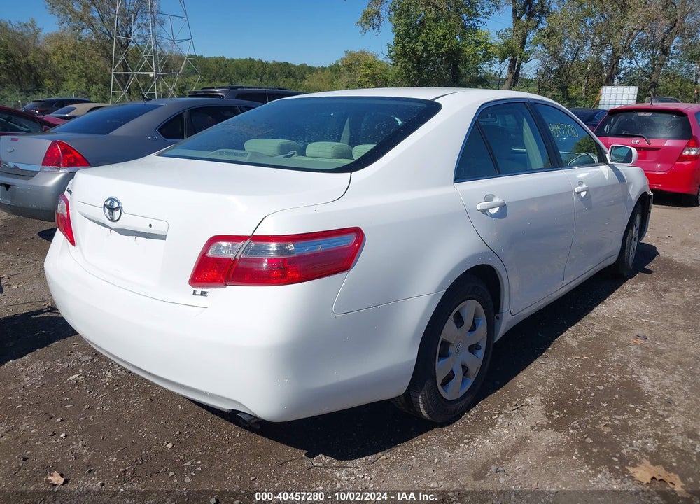 2008 TOYOTA CAMRY LE VIN: 4T1BE46K58U754053