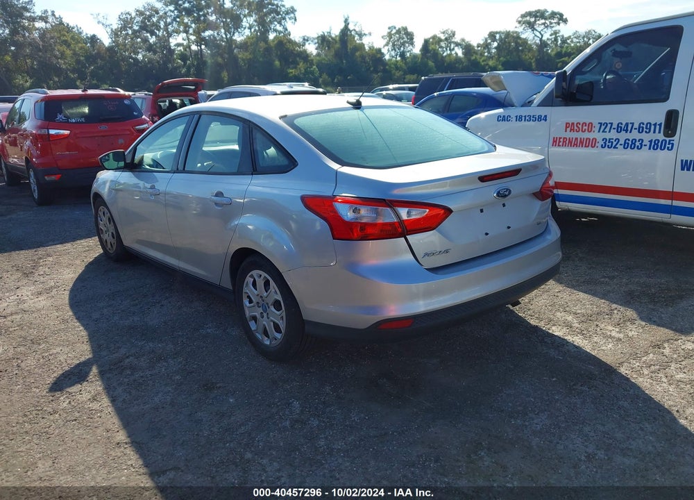 2012 FORD FOCUS SE VIN: 1FAHP3F27CL113753