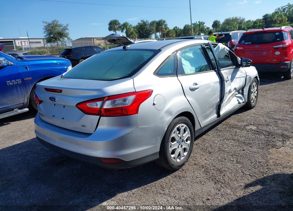 2012 FORD FOCUS SE VIN: 1FAHP3F27CL113753