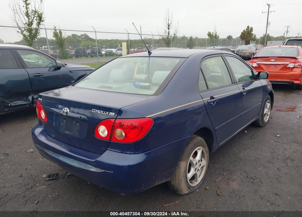 2006 TOYOTA COROLLA LE VIN: JTDBR32E260097297