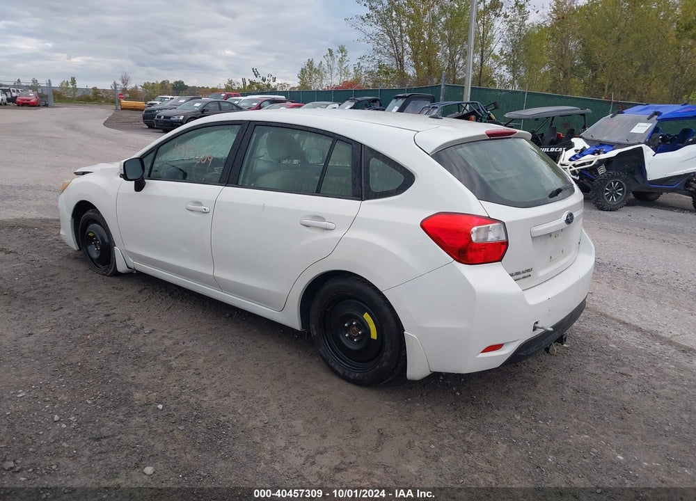 2012 SUBARU IMPREZA 2.0I PREMIUM VIN: JF1GPAC6XCH208253