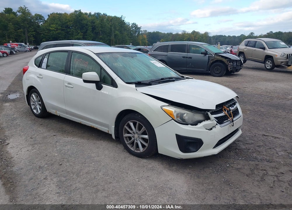 2012 SUBARU IMPREZA 2.0I PREMIUM VIN: JF1GPAC6XCH208253