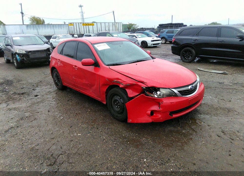 2009 SUBARU IMPREZA 2.5I VIN: JF1GH61679H804586