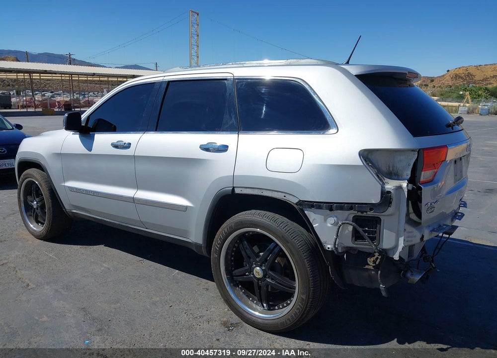 2011 JEEP GRAND CHEROKEE OVERLAND VIN: 1J4RR6GT3BC713406