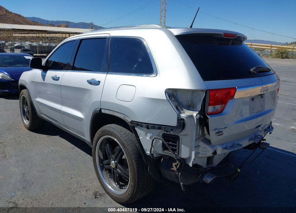 2011 JEEP GRAND CHEROKEE OVERLAND VIN: 1J4RR6GT3BC713406