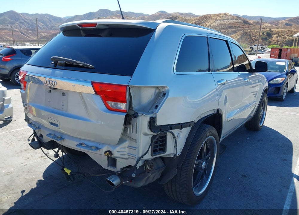 2011 JEEP GRAND CHEROKEE OVERLAND VIN: 1J4RR6GT3BC713406