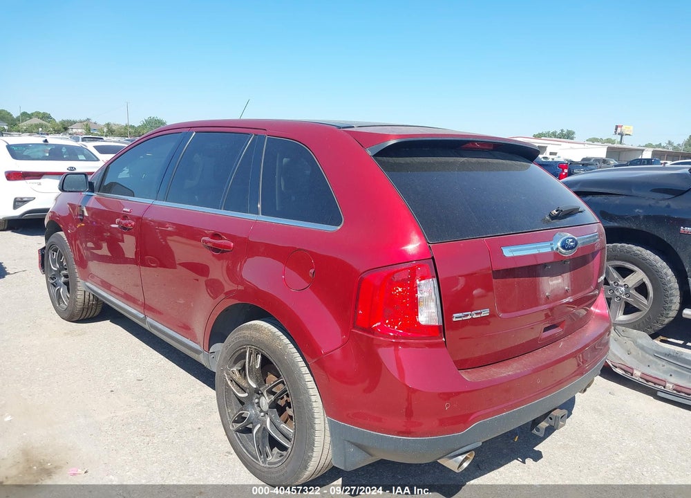 2013 FORD EDGE LIMITED VIN: 2FMDK3KC8DBA36264