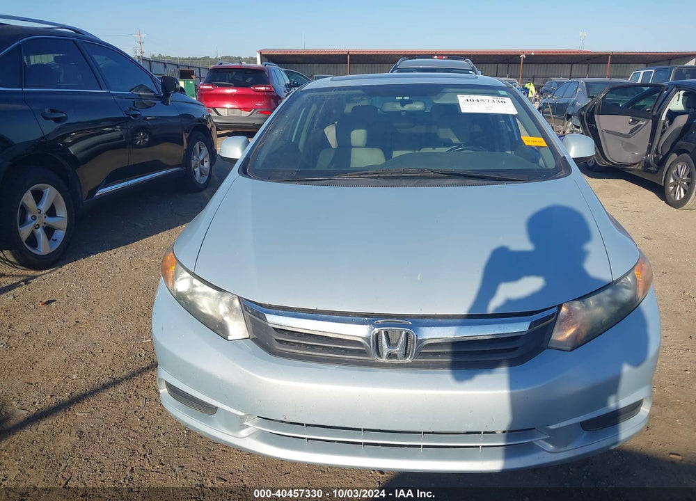 2012 HONDA CIVIC EX-L VIN: 2HGFB2F93CH514108