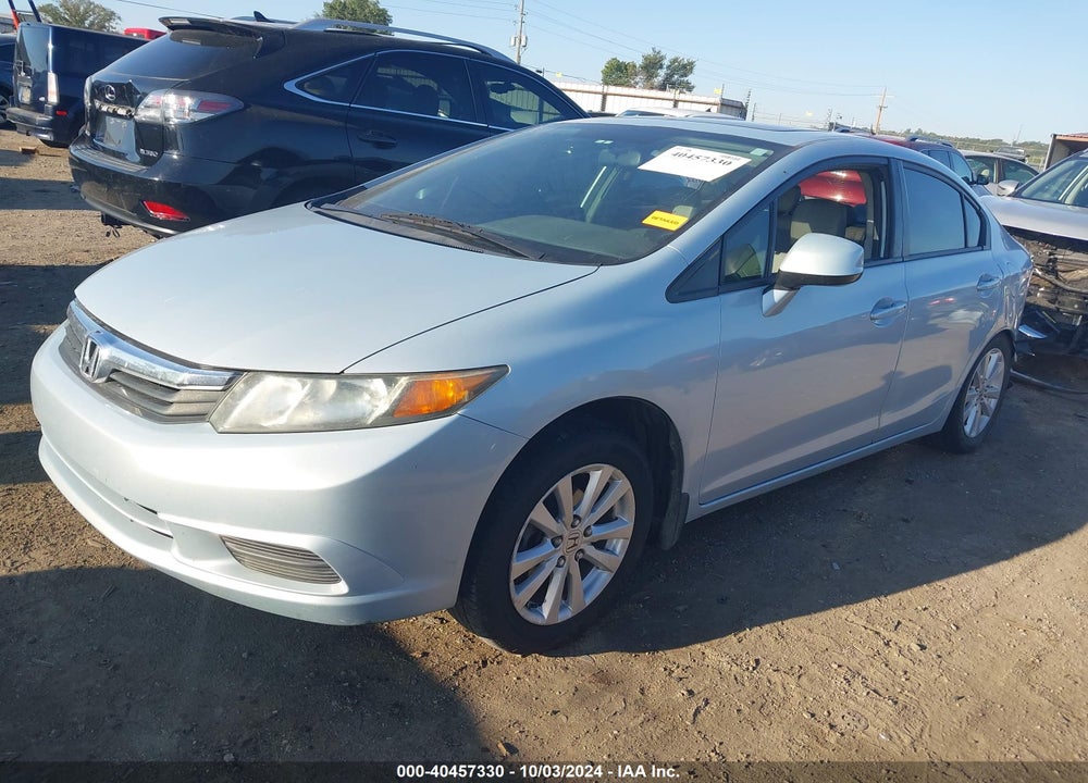 2012 HONDA CIVIC EX-L VIN: 2HGFB2F93CH514108