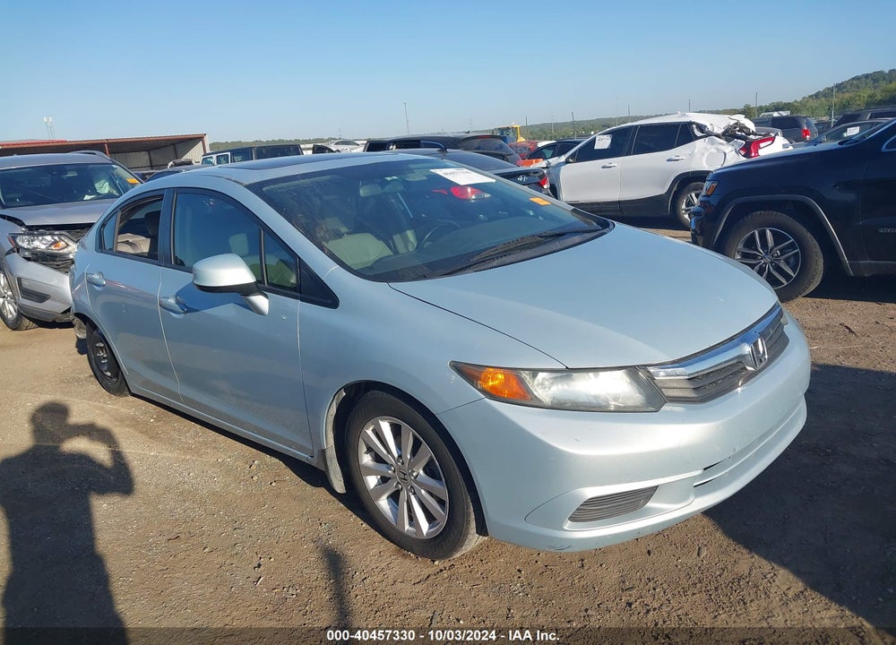 2012 HONDA CIVIC EX-L VIN: 2HGFB2F93CH514108