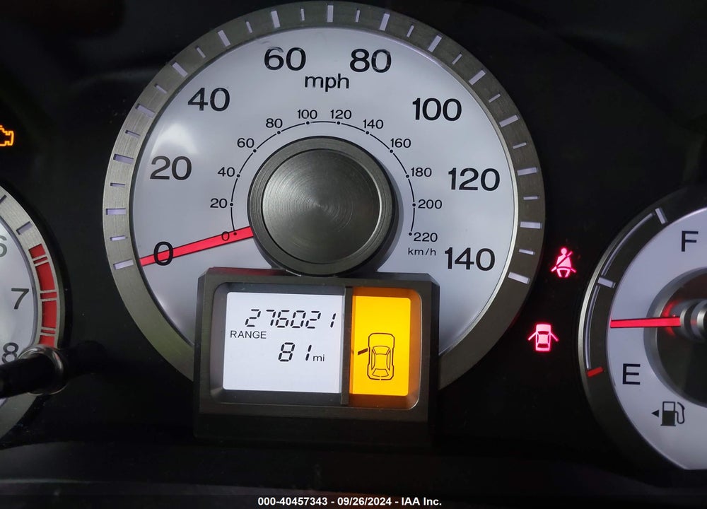 2009 HONDA PILOT LX VIN: 5FNYF48229B052551