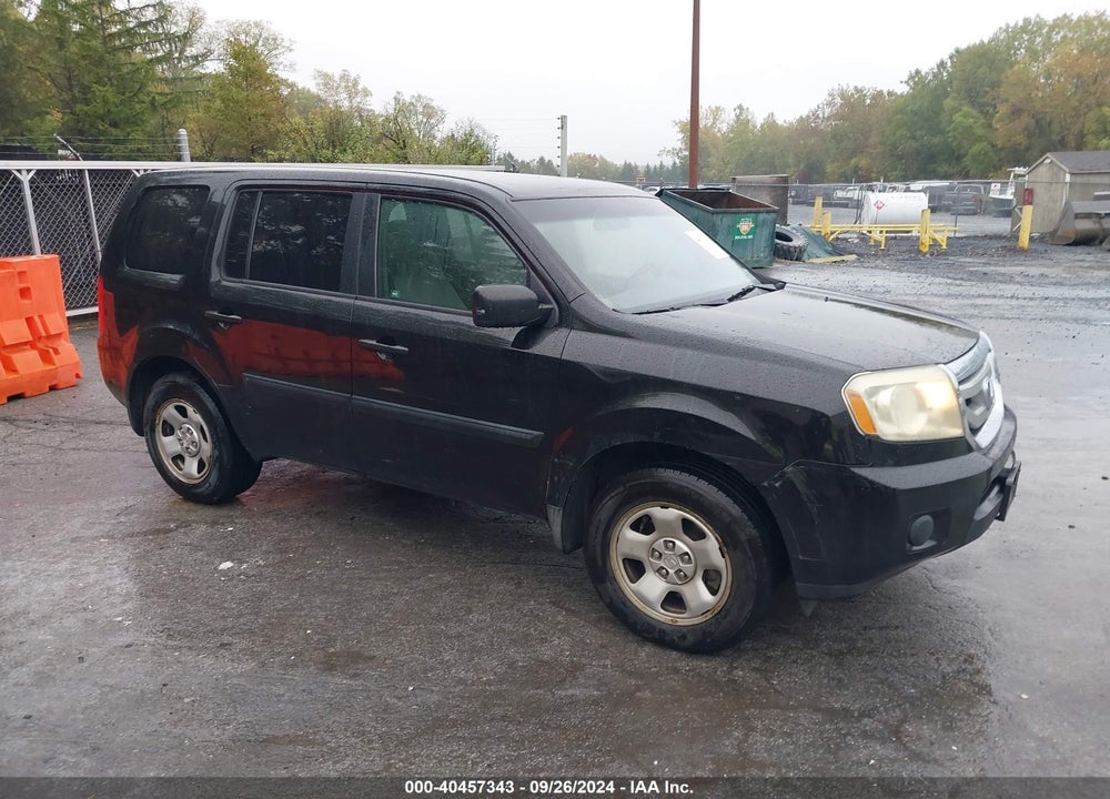 2009 HONDA PILOT LX VIN: 5FNYF48229B052551