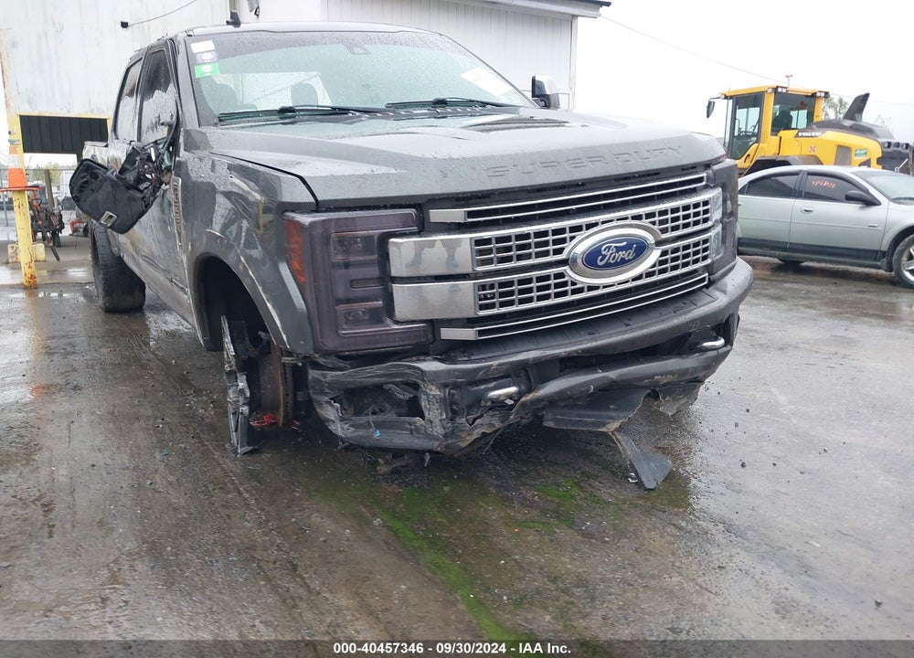 2019 FORD F-250 PLATINUM VIN: 1FT7W2BTXKEG18495