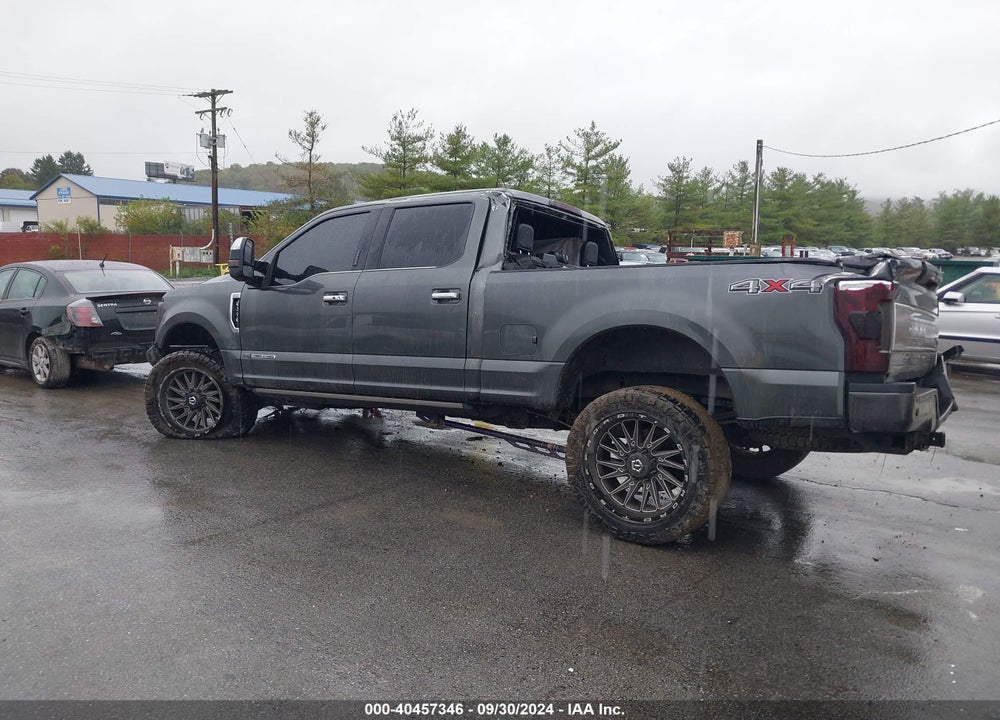 2019 FORD F-250 PLATINUM VIN: 1FT7W2BTXKEG18495