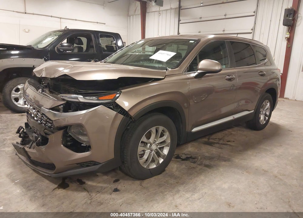 2020 HYUNDAI SANTA FE SE VIN: 5NMS23AD6LH180160