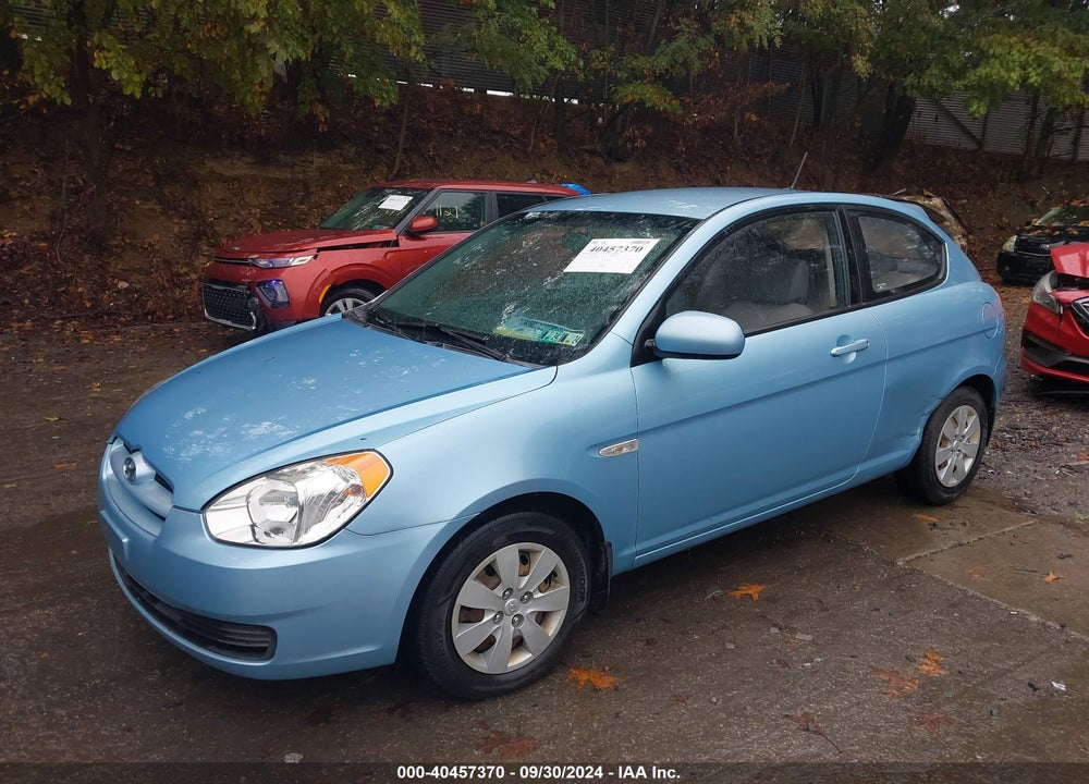 2010 HYUNDAI ACCENT GS VIN: KMHCM3ACXAU165720
