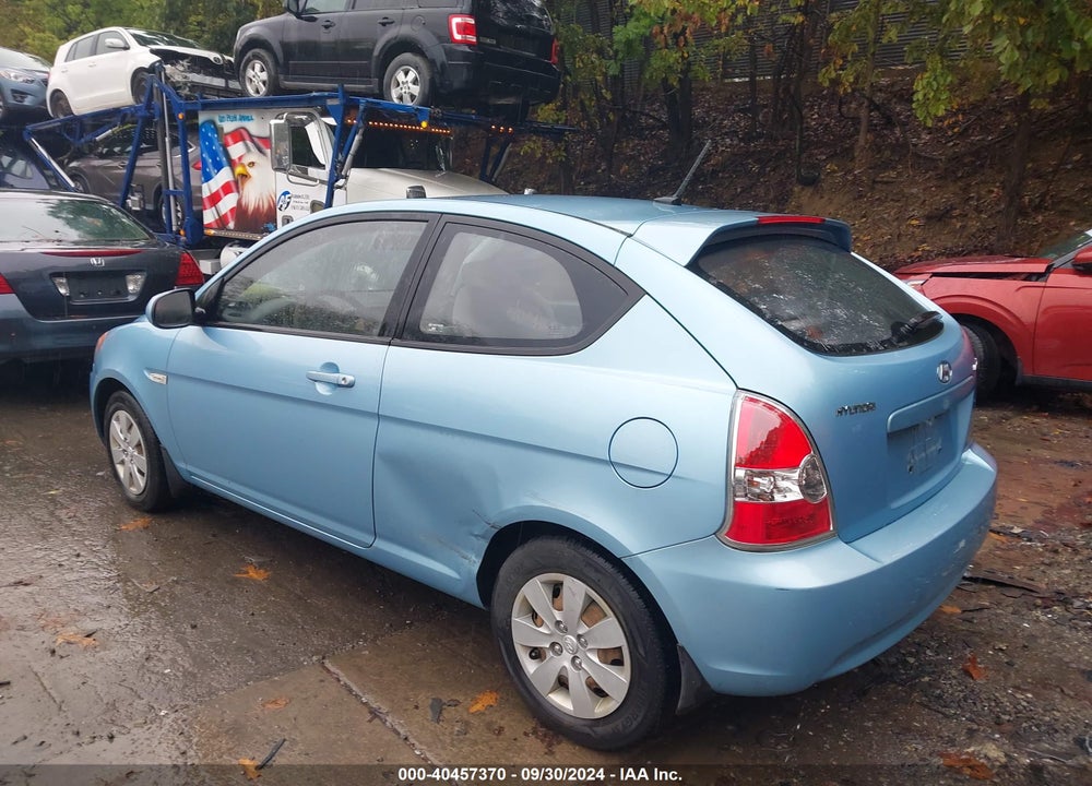 2010 HYUNDAI ACCENT GS VIN: KMHCM3ACXAU165720