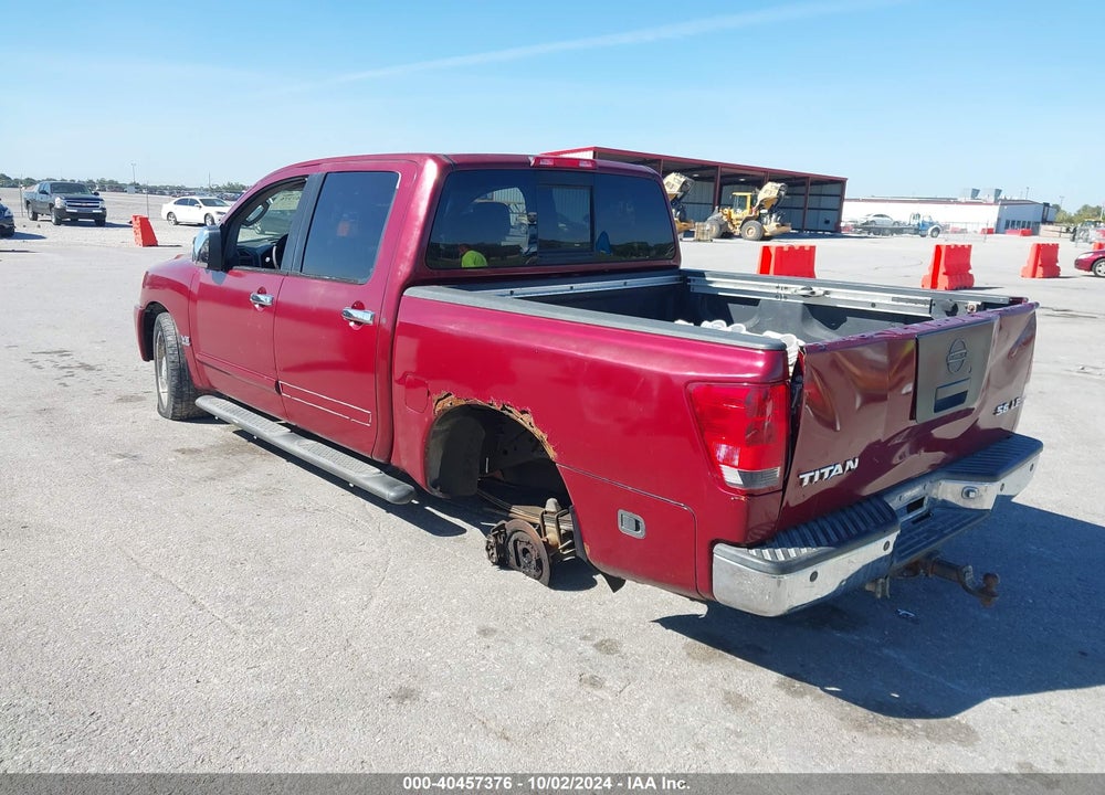 2004 NISSAN TITAN LE VIN: 1N6AA07B04N568151