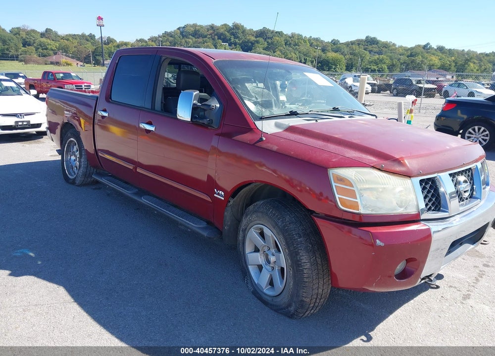 2004 NISSAN TITAN LE VIN: 1N6AA07B04N568151