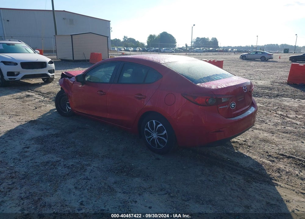2016 MAZDA 3 I SPORT VIN: 3MZBM1T72GM276731