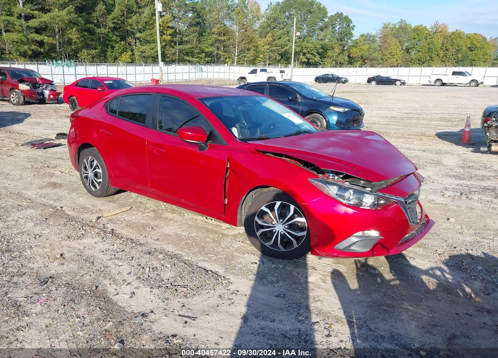 2016 MAZDA 3 I SPORT VIN: 3MZBM1T72GM276731