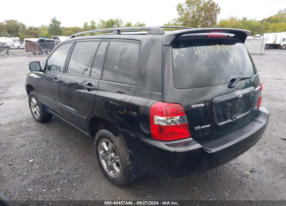 2005 TOYOTA HIGHLANDER V6 VIN: JTEEP21AX50111680