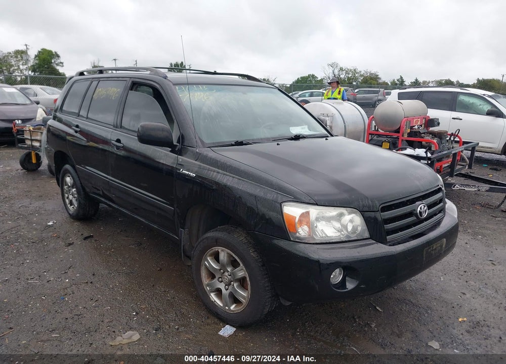 2005 TOYOTA HIGHLANDER V6 VIN: JTEEP21AX50111680