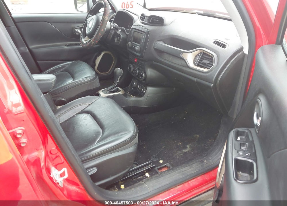 2016 JEEP RENEGADE LIMITED VIN: ZACCJBDT6GPD36394