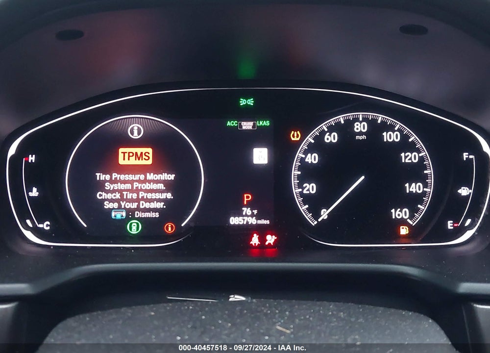 2019 HONDA ACCORD LX VIN: 1HGCV1F16KA113759