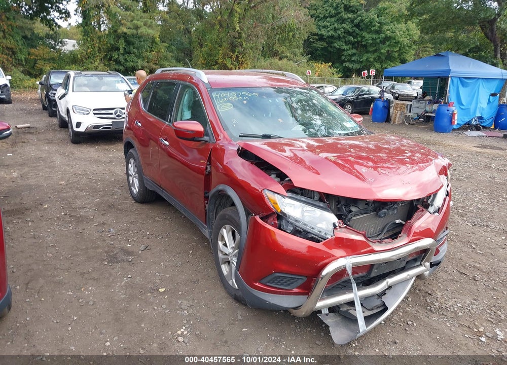 2016 NISSAN ROGUE SV VIN: KNMAT2MV7GP599770