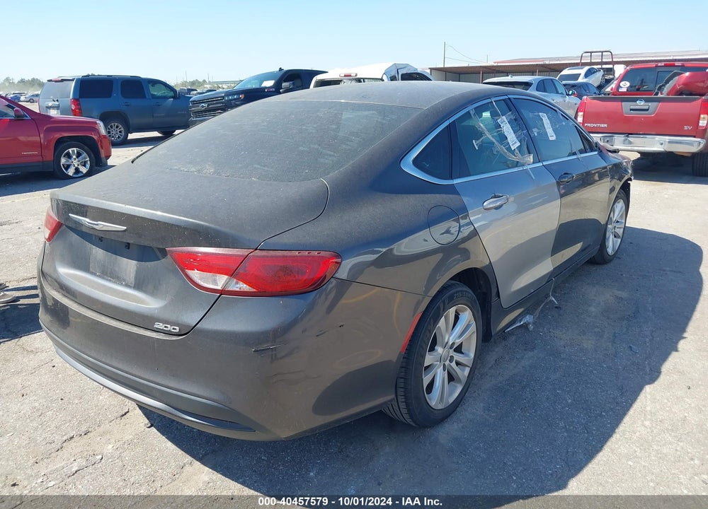 2016 CHRYSLER 200 TOURING VIN: 1C3CCCFB5GN196517