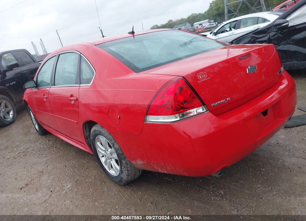 2013 CHEVROLET IMPALA LS VIN: 2G1WF5E32D1155967