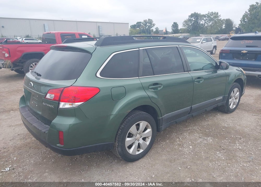 2010 SUBARU OUTBACK 2.5I PREMIUM VIN: 4S4BRCGC1A3360387