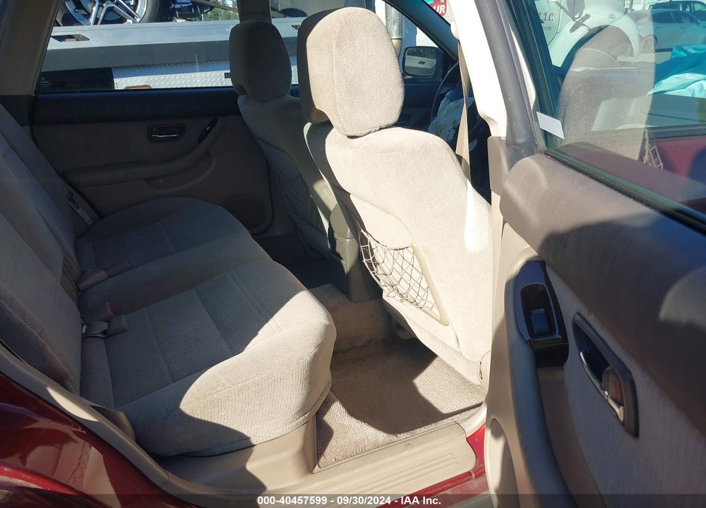 2002 SUBARU OUTBACK VIN: 4S3BH665027601751