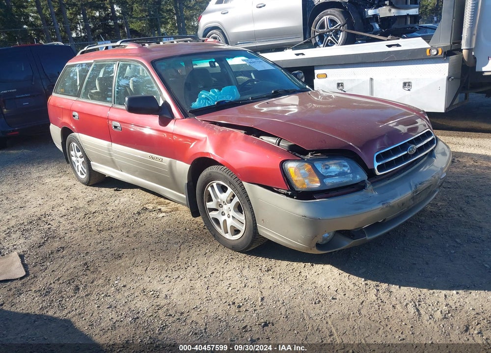 2002 SUBARU OUTBACK VIN: 4S3BH665027601751