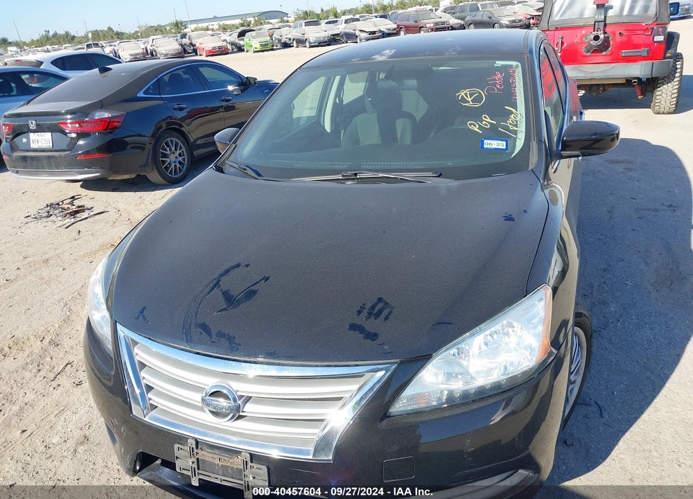 2015 NISSAN SENTRA S VIN: 3N1AB7AP3FY344846
