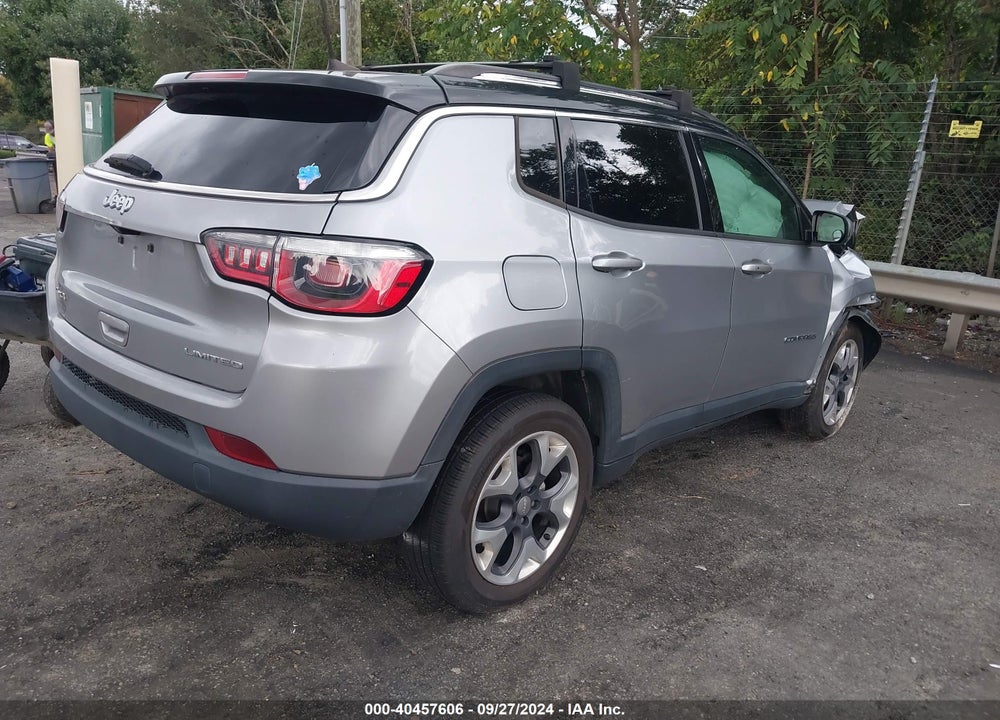 2017 JEEP NEW COMPASS LIMITED 4X4 VIN: 3C4NJDCB1HT680500
