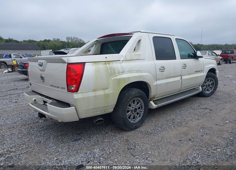 2004 CADILLAC ESCALADE EXT STANDARD VIN: 3GYEK62N64G108985