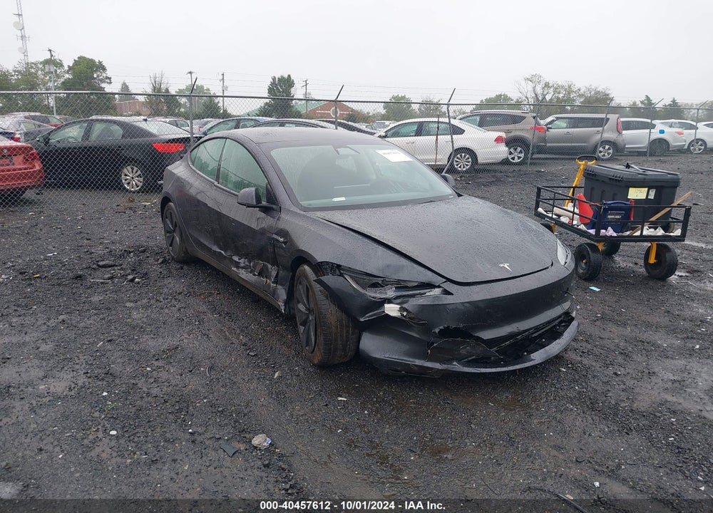 2024 TESLA MODEL 3 LONG RANGE DUAL MOTOR ALL-WHEEL DRIVE VIN: 5YJ3E1EB3RF788057