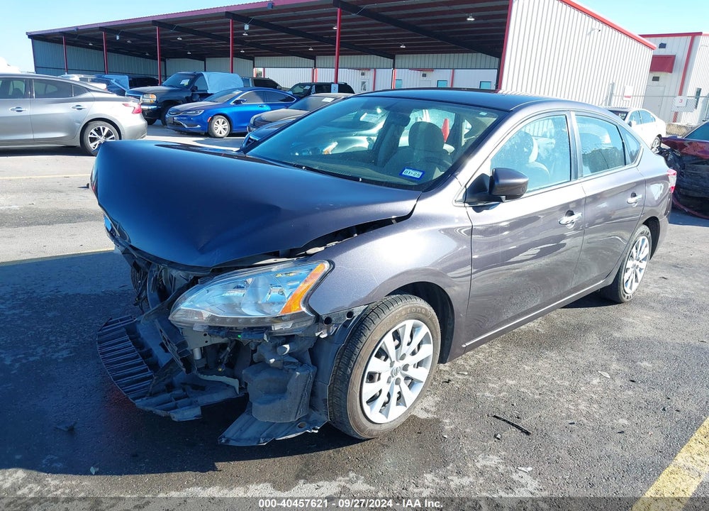 2014 NISSAN SENTRA SV VIN: 3N1AB7AP0EL620282